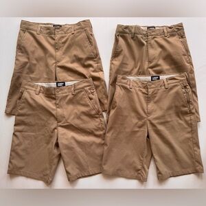 Lands’ End Shorts Active Chino Uniform Khaki Boys